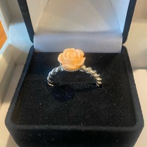 🎁PEACH FLOWER RING AS SHOWN🎁